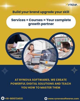 Noida, Web Design & Development, Rynova Softwares Web Development And App Solutions Company In India