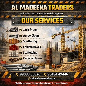 Hyderabad, Construction, Scaffolding Suppliers In Hyderabad