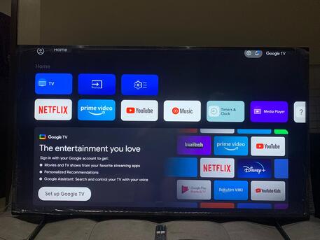 Khobar, Appliances, SAR 3300,  Sony Led 75-inch Smart 4k Google Tv KD-75X77L