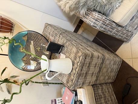 Al Narjis, Furniture, SAR 2100,  Outdoor 3 Seater Sofa , 1 Single Seat Chair, Coffee Table , Trolly , Foot Stool , Storage