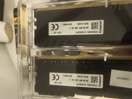 Al Rawdah, Computers, SAR 350,  Kingston HyperX Fury DDR4 16GB (2x8GB) 3200MHz RAM &ndash; Riyadh