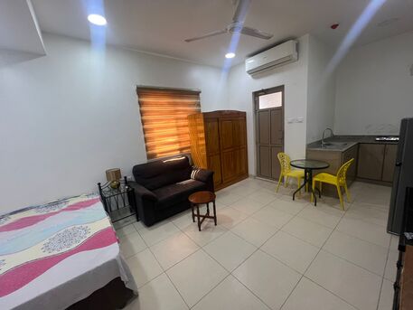 Jannusan, Apartments, Flats, Houses & Villas, BHD 160/month,  Furnished,  Studio,  Big Studio For Rent In Janussan | Fully Furnished | Close To Saar & Seef