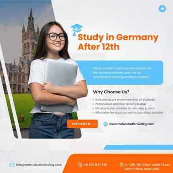 New Delhi, Education, Study In Germany After 12th &ndash; Affordable Path With Loan & Scholarship