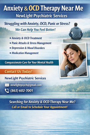 New York, Health, Anxiety & OCD Therapy Near Me | NewLight Psychiatric Services