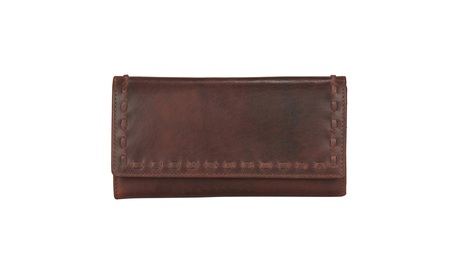 New York, Clothing & Accessories, Hope RFID Leather Laced Wallet
