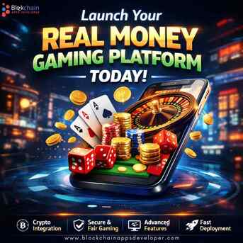 San Francisco, Business, Launch Your Real Money Gaming Platform Today With BlockchainAppsDeveloper