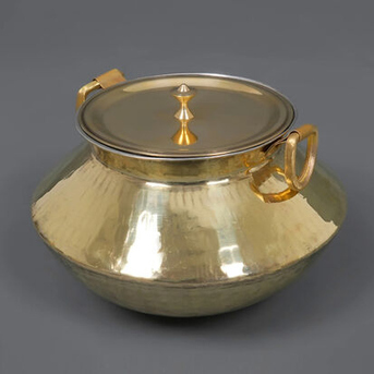 Melbourne, Household Items, AUD 180,  Artisanal Brass Handi With Lid &ndash; Authentic Biryani Vessel