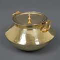 AUD 180,  Artisanal Brass Handi With Lid &ndash; Authentic Biryani Vessel