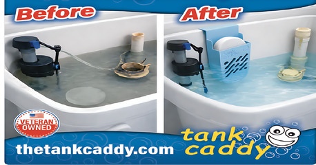 New York, Household Items, Toilet Tank Tablet Holder & Soot Trap