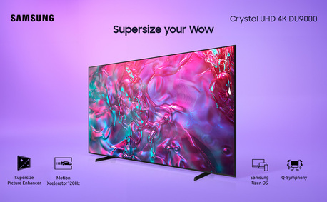 Islamabad, Electronics, PKR 1055999,  Samsung 4K UHD DU9000 Smart TV