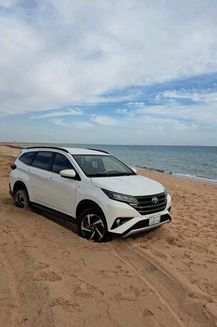 Dhahrat Laban, Vehicles, Cars & Trucks , SAR 75000,  Toyota RunX,  2022,  Automatic,  70000 KM,  Toyota Rush Model  Full Option White Color.