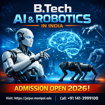 Jaipur, Lessons Offered, Looking For B.Tech AI & Robotics Admission 2026 In India &ndash; Apply