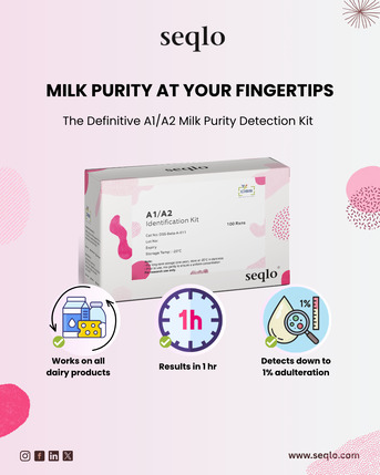 Mumbai, Food, A1/A2 Testing Kit For Milk Identification In India