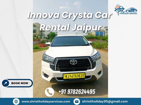 Jaipur, Travel, Get Innova Crysta On Rent In Jaipur At Low Cost