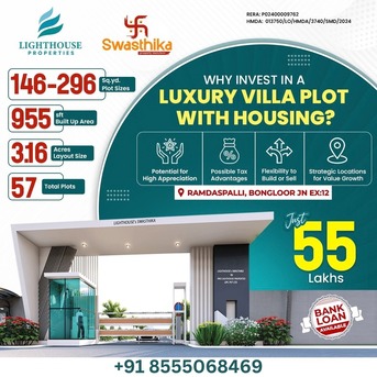 Mumbai, Residential Plots, INR 21000,  158 Sq. Yard,  Swasthika &ndash; Luxury Villa Plots With Housing