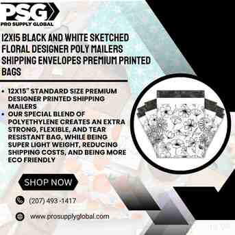 New York, Materials, USD 5,  Buy 12x15 Bubble Mailer | Premium Designer Poly Mailers For Shipping