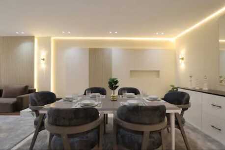 Katameya Heights, Apartments, Flats, Houses & Villas, USD 1500/month,  Furnished,  3 BR,  200 Sq. Meter,  AMAZING APARTMENT RENT IN KATAMEYA HEIGHTS