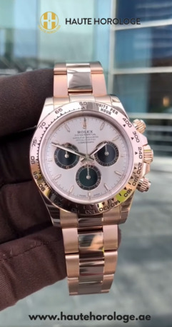 Jumeirah Beach Residence, Watches, AED 120000,  Rolex Daytona Everose Gold &ndash; White Dial &ndash; Excellent Condition &ndash; UAE