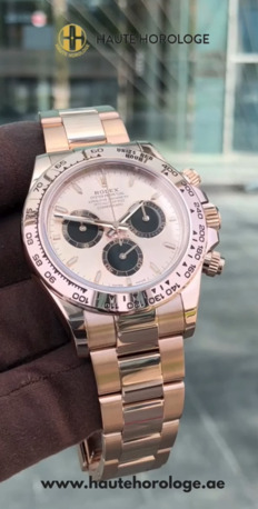 Jumeirah Beach Residence, Watches, AED 120000,  Rolex Daytona Everose Gold &ndash; White Dial &ndash; Excellent Condition &ndash; UAE