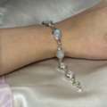 AUD 400,  Trend-Focused Looks In Silver Bracelet Online - Zehrai
