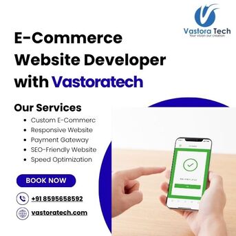 Noida, Web Design & Development, Skilled Ecommerce Website Developer By Vastoratech