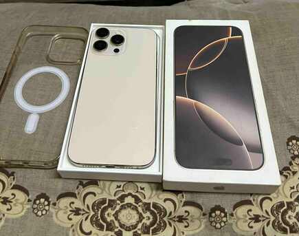 Khobar, Electronics, SAR 3600,  IPhone 16 Pro Max 256 GB Desert Titanium