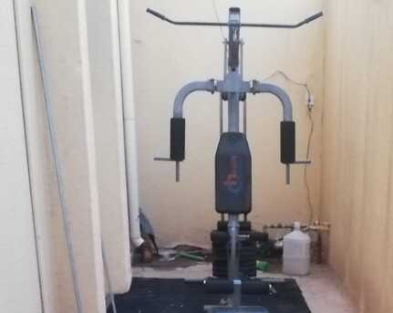 Riyadh, Health & Beauty Items, SAR 150,  Gym Multi Purpose Machine With Full Set Dumbbells