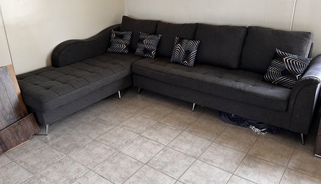 Khobar, Furniture, SAR 500,  L Shaped Sofa For Sale‼️