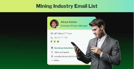London, Business, Targeted UK Mining Industry Email List For Sales Campaigns