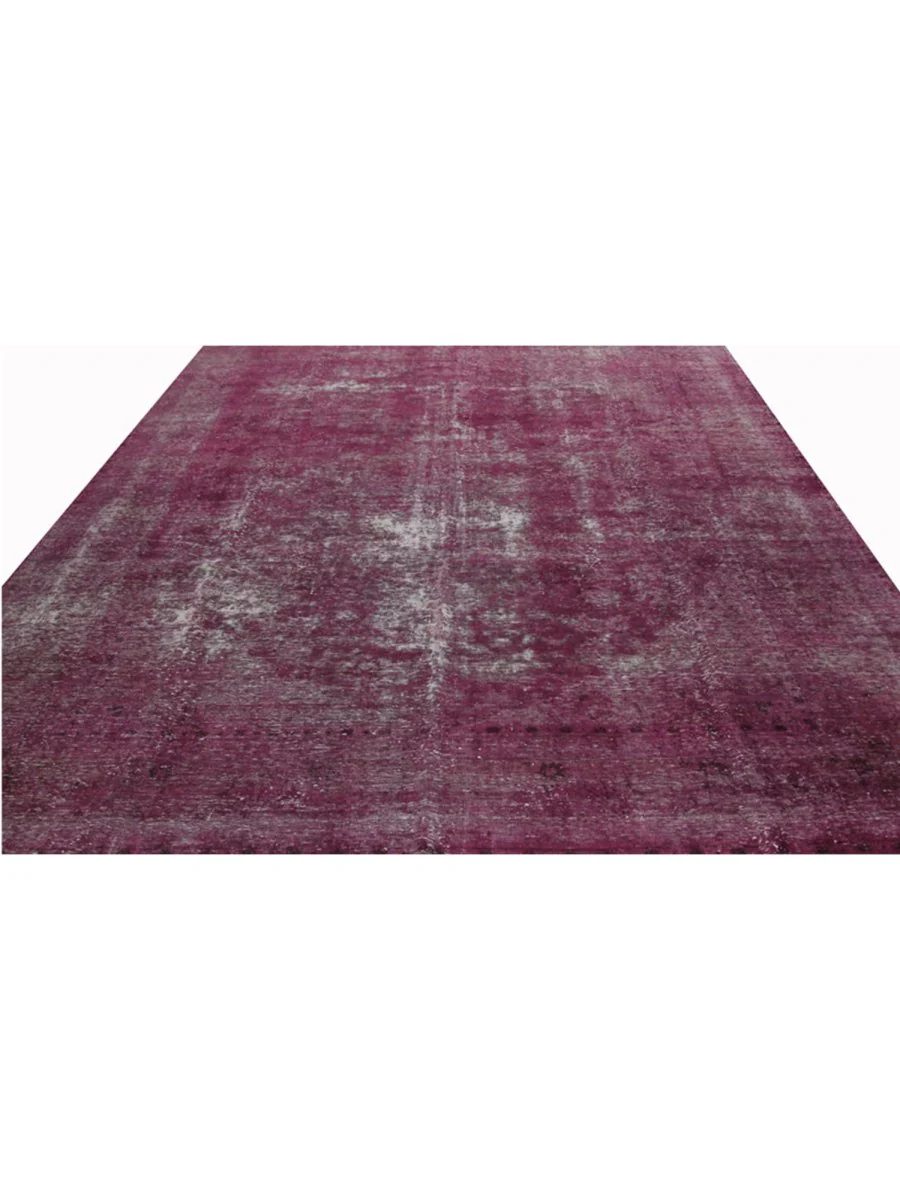 New York, Furniture, USD 1450,  10x12 Vintage Distressed Overdyed Persian Area Rug - 108903