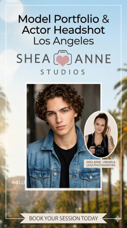 Los Angeles, Photography, Model Portfolio & Actor Headshot Los Angeles &ndash; Shea Anne Studios