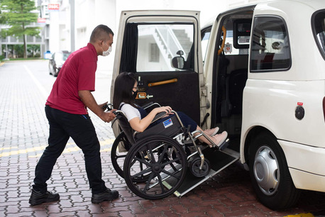 Singapore, Travel, Singapore Wheelchair Cab Service
