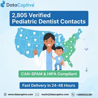 New York, Marketing, Get Verified Pediatric Dentists Email List To Reach Trusted Dental Experts
