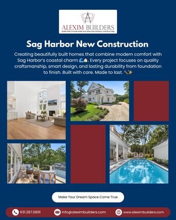 New York, Construction, House Construction Hamptons