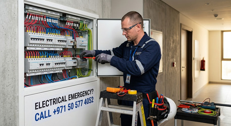 Sharjah, Construction, Electric Work Service