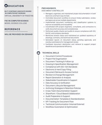 Jeddah, Job Seekers, Doccument Controller (DC)