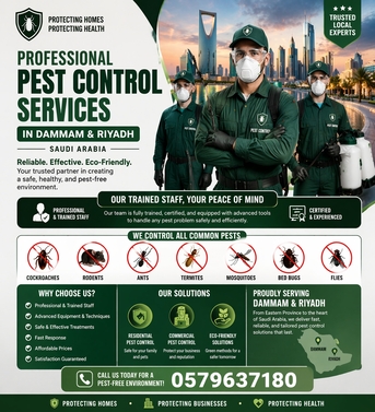 Riyadh, Pest Control, &ldquo;Protect Your Home. Eliminate Pests. Live Stress-Free!