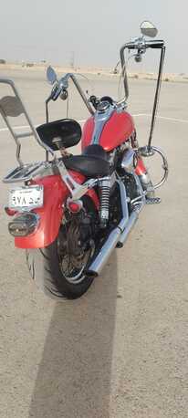 Riyadh, Motorcycles, SAR 35000,  Clean As New HD Dyna Street Bob 2008