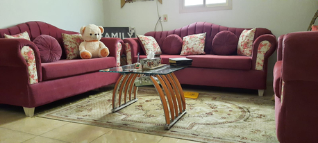 Al Ulaya, Furniture, SAR 2000,  Sofa Set For Sale &ndash; Good Condition