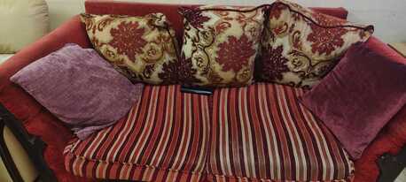 Al Badiyah, Furniture, SAR 275,  7 Seater Sofa For Sale(3+2+1+1)