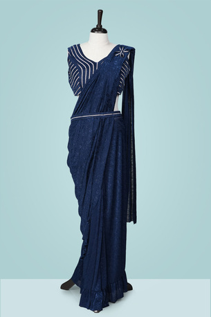 Dwarka, Clothing & Accessories, INR 1200,  Best Pre-Draped Sarees With Blouses For Weddings