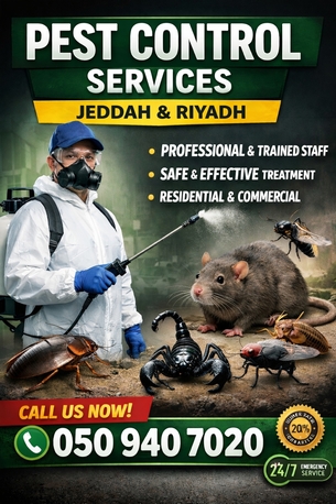 Jeddah, Pest Control, Pest Control 🪳best Price