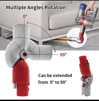 Riyadh, Appliances, SAR 25,  For Dyson V7 V8 V10 V11 V15 Vacuum Cleaner Bottom Adapter And Top Adapter, Low Reach Adapt