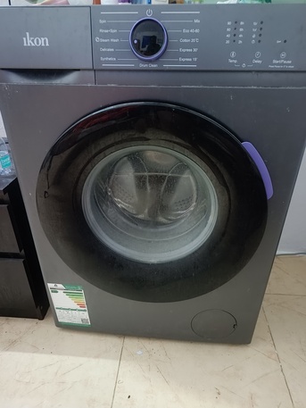 Al Urayja, Appliances, SAR 450,  IKON FRONT LOAD FULLY AUTOMATIC WASHING MACHINE &ndash; 1 YEAR OLD &ndash; EXCELLENT CONDITION