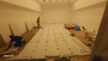 Dammam, Construction, Tiles Work/ شغل بلاط سرامک بورسلین