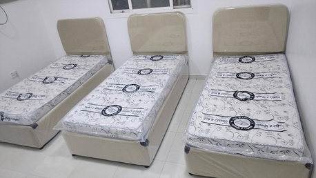 Jeddah, Furniture, SAR 5,  New Single Bed Frame With Mattress Available