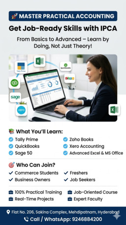 Hyderabad, Lessons Offered, Excel Power Skills: Advanced Training For High-Paying Jobs