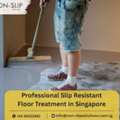 Wet Surface Coating For Safer Slip Resistant Flooring