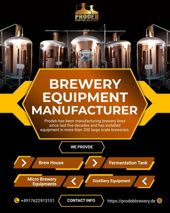 Berlin, Industrial Machinery, Craft Brewery Setup