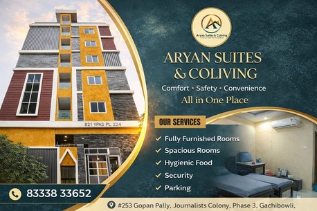 Hyderabad, Household, Luxury PG In Gachibowli